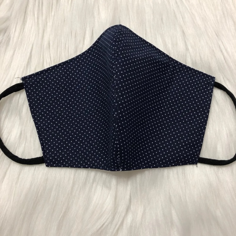 Women’s navy blue face mask